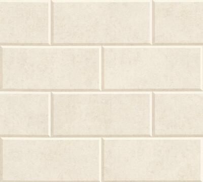 Designertapete Versace Home Fliesen 3D beige-creme 34322-5 (8,52 /1qm)