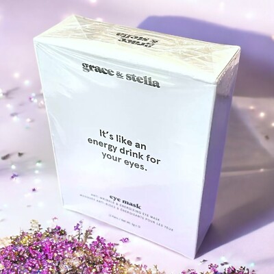 Grace & StellaEye It s Like A Drink For Your Eyes - Eye Masks 12 CT New In Box