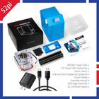 52Pi ABS Mini Tower RGB Cooling Fan With Screen Case Kit for Raspberry 4B