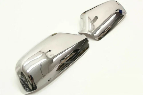 Set Stainless Steel Mirror Trim Caps Caps Chrome For Vauxhall Astra G 1998-2005