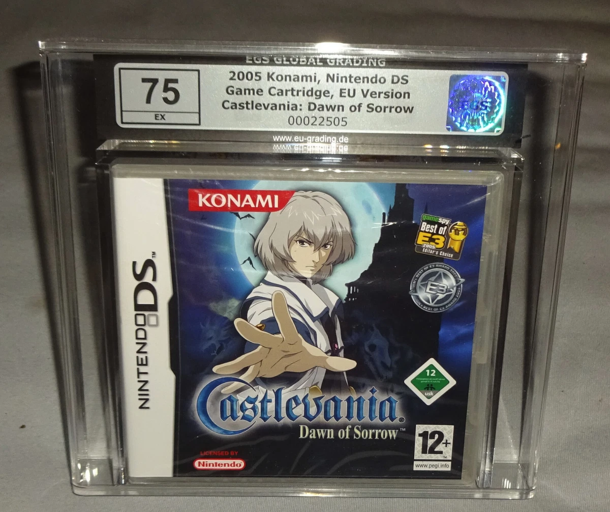 CASTLEVANIA Dawn of Sorrow NINTENDO DS 2005 EU EGS 75 SEALED  