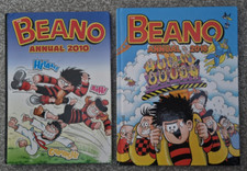 2 x Beano Annuals - 2010 & 2016 - Perfect Condition