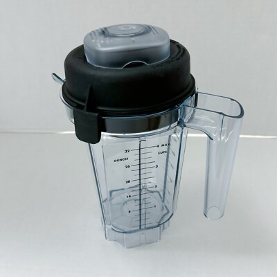 VitaMix Dry Grains Container Pitcher Replacement Black Lid Cup - Main Image