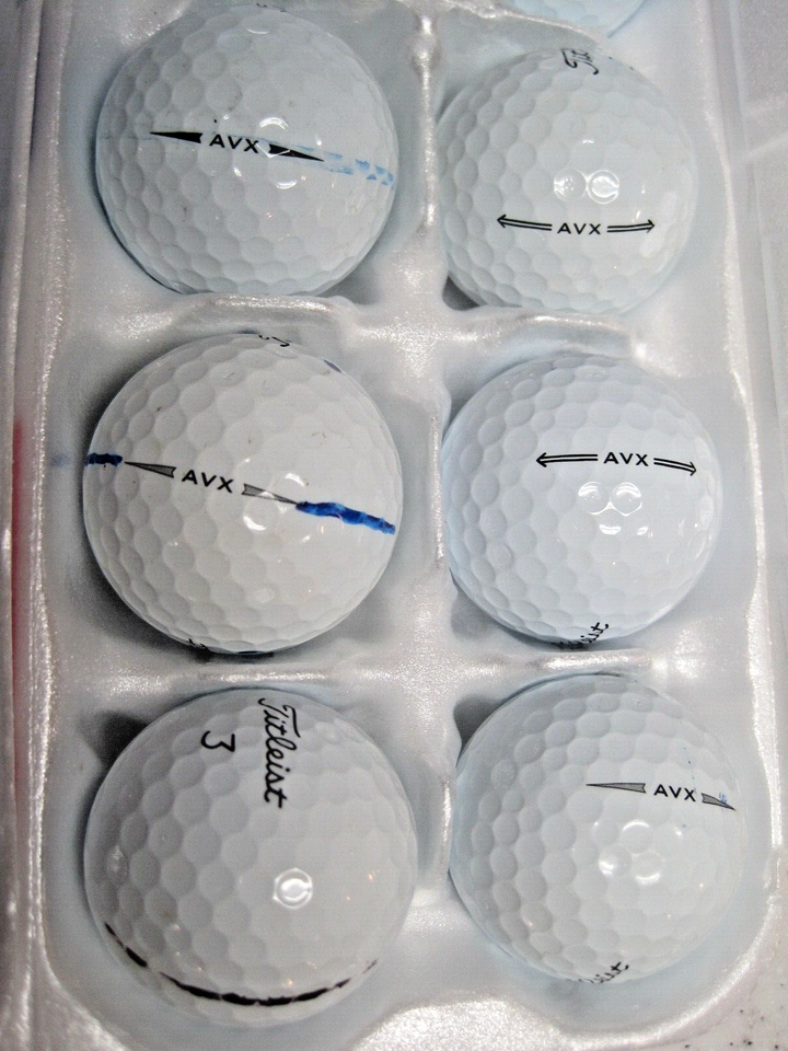 36 TITLEIST AVX (5AAAAA) MINT CONDITION RECYCLED GOLF BALLS eBay