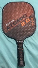 Gamma Sports 2.0 Atomic Pickleball Paddle Racket Orange Read Needs Regripped