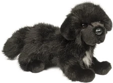 Douglas Bundy 16" Newfoundland Black Dog Plush Stuffed Animal cuddle toy puppy