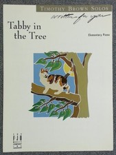 Tabby In The Tree by Timothy Brown Elementary Piano Solo