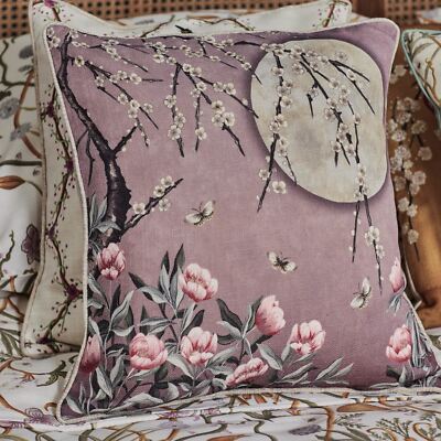 The Chateau Kissen Rose Dawn Gartenengel Strawbridge Design Pink