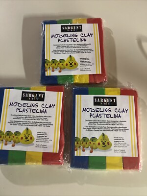 Non Hardening Clay Sargent Art Modeling Clay Plastilina Sargent