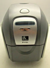 Zebra P110i Thermal Single-Sided Full Color ID Card Printer USB **UNTESTED**