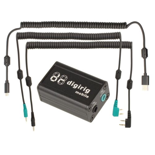 DIGIRIG Mobile KIT + USB  Kable | Digital-Interface für Baofeng und andere HTs - Afbeelding 1 van 11