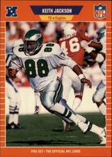 1989 Pro Set Football Base Singles #303-535 (Pick Your Cards)