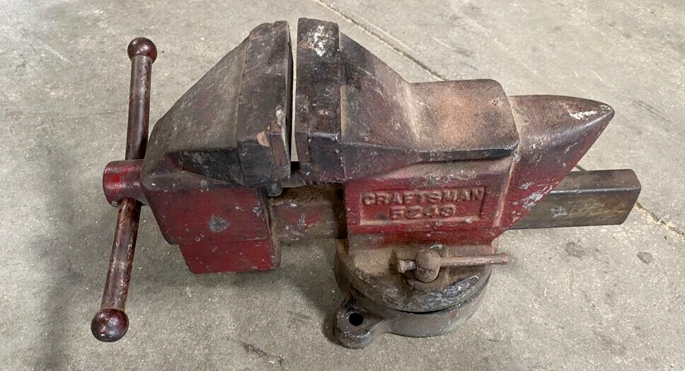 Craftsman Bench Vise With Anvil eBay