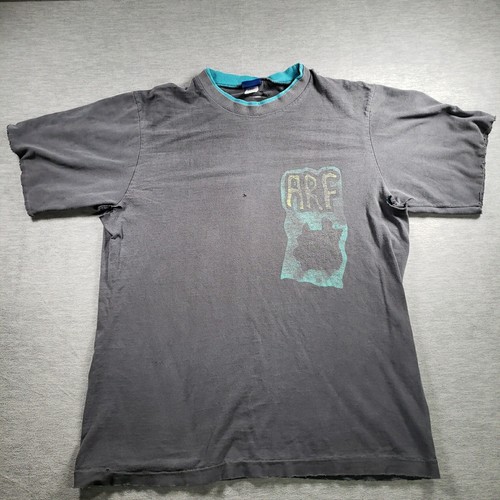T-shirt vintage anni 80 Ocean Pacific Ringer taglia LG ARF skate veloce verticale roll-in LEGGI - Foto 11 di 24