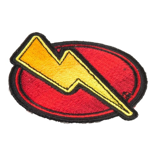 Comic Book Lightning Bolt Right Patch, Lightning Patches | eBay
