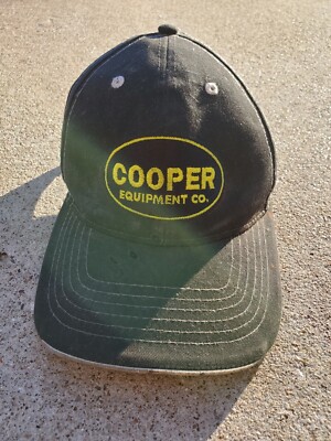 Cooper Equipment Company Georgetown Texas Well Used Adjustable Cap Hat 212
