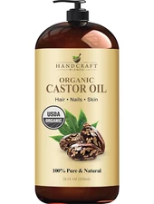 Handcraft Blends Organic Castor Oil 28 fl. Oz 