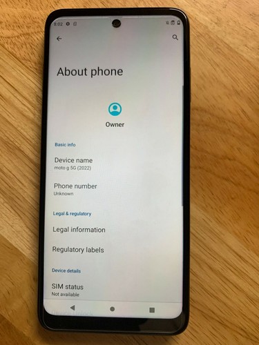 moto g 5G 64 GB Una sola sim GSM Desbloqueado - Imagen 3 de 6