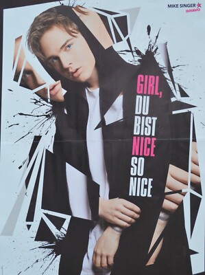 MIKE SINGER - A2 Poster (XL - 42x55cm) - Star Foto Fan Merch Sammlung BRAVO