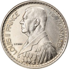 [#835991] Münze, Monaco, Louis II, 20 Francs, Vingt, 1947, SS+, Copper-nickel, K