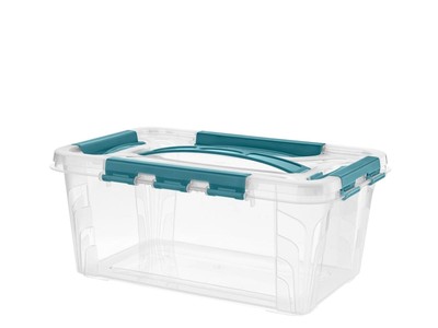 Hubert Box 29X19X12.4 Blue 11090 Transparent Keeeper