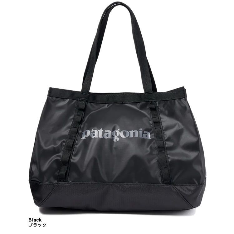 patagonia ブラック トートバッグ 25 Patagonia 25L Shoulder Bag New Hole Gear Tote BLACK 2024