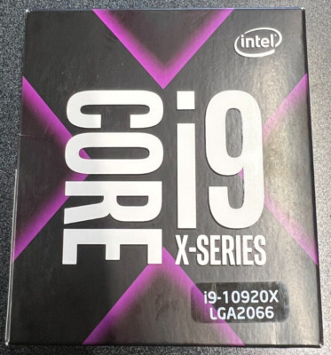 Intel Core i9-10920X X-Series Processor, 3.5 GHz, 12-Core