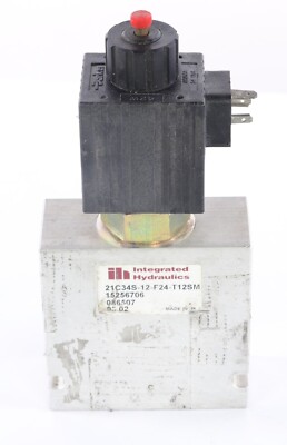 New 21C34S-12-F24-T12SM Integrated Hydraulics Direction Control Valve 24VDC