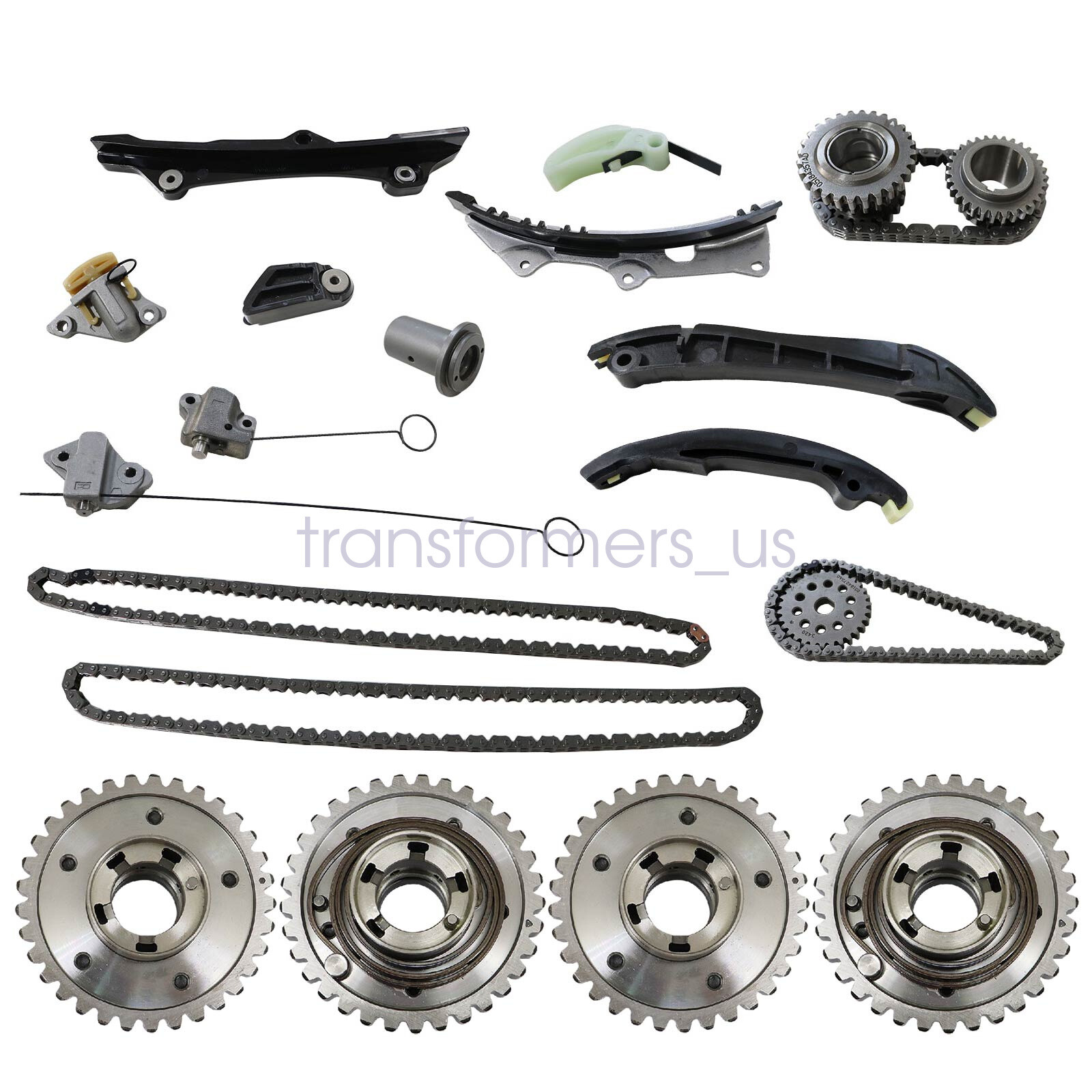 Timing Chain Kit Camshaft Phaser For Maserati Quattroporte S Ghibli S Q4 Levante