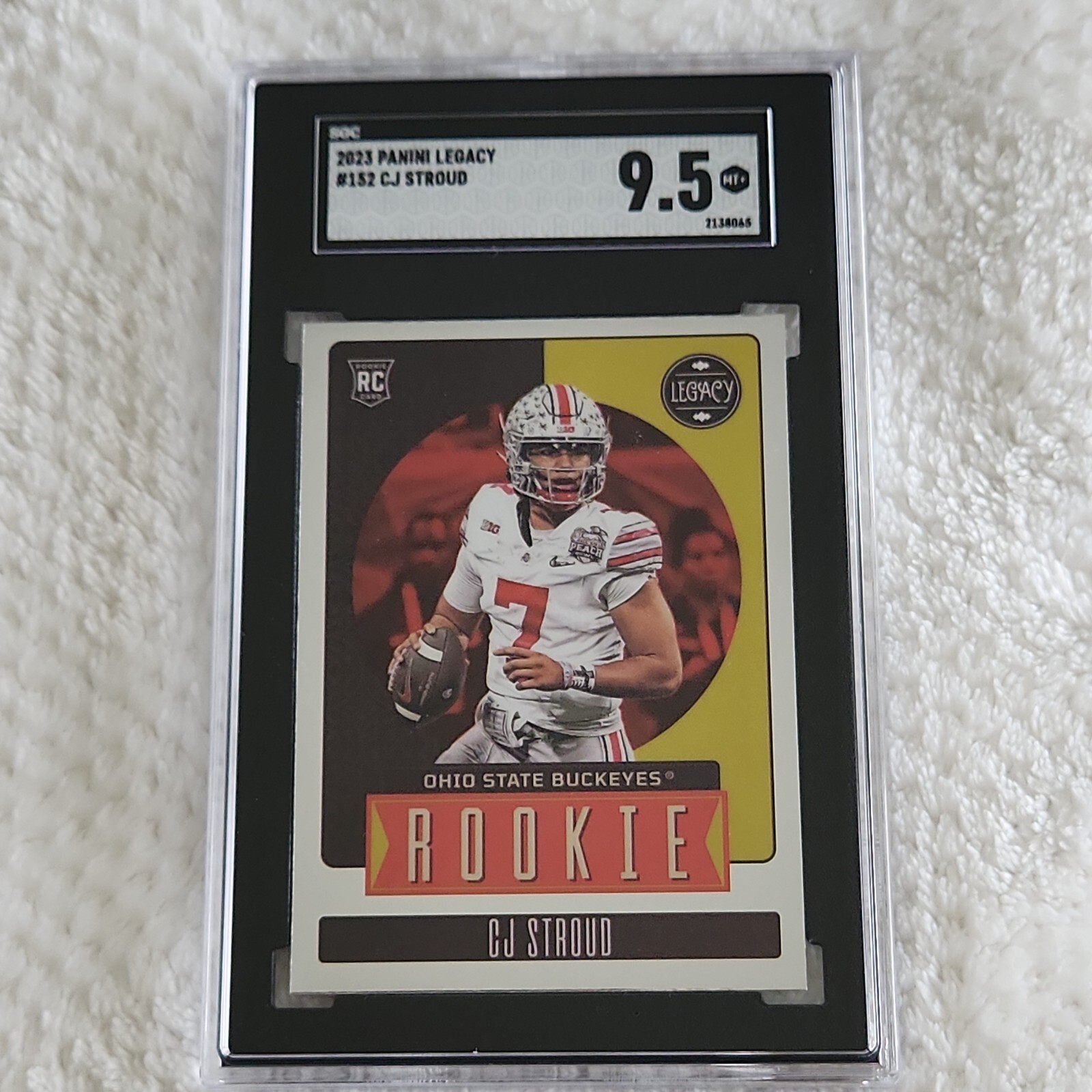 CJ Stroud 2023 Panini Legacy #152 Rookie RC SGC 9.5 Texans OSU