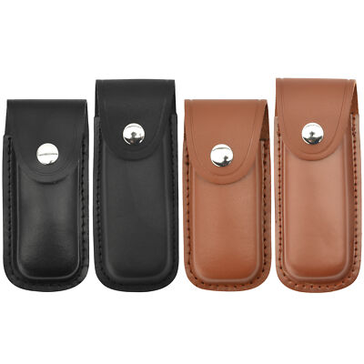 Herbertz Messer-Etui Echtleder Holster Tasche Lederetui Outdoor Gürtelschlaufe