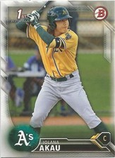 Iolana Akau Oakland A's 2016 Bowman Prospect
