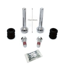 For Vauxhall Carlton GSI3000 24V 1x Front Brake Caliper Guide Slider Pin Kit