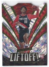 2023-24 Panini Revolution Liftoff Fractal Rookie RC #7 Scoot Henderson | SP