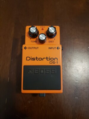 BOSS Distortion DS-1 electric guitar pedal