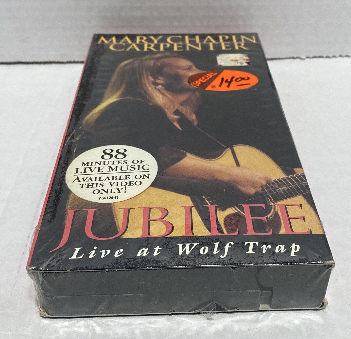Jubilee Live at Wolf Trap by Mary Chapin Carpenter (VHS, Jan1996
