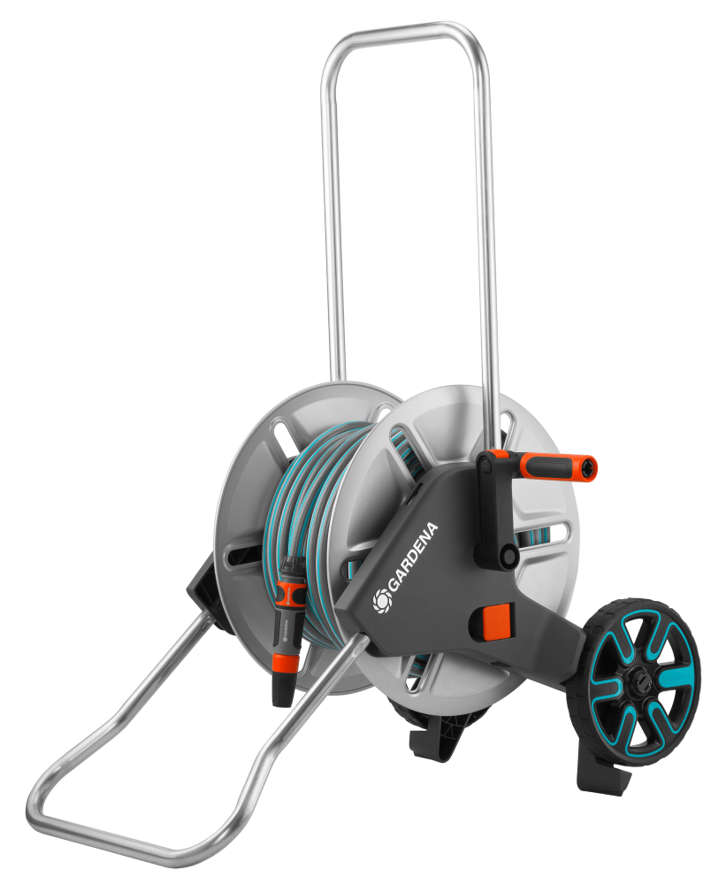 Carrello avvolgitubo 20m metri Gardena AquaRoll CleverRoll M Metal Set