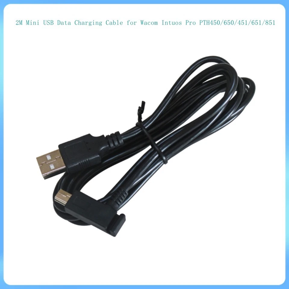 USB to Mini USB Charging Cable Data Cord for Wacom Intuos4 PTK440/640/840/1240 - Image 4 of 4