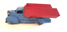 Vintage Pressed Steel Dump Truck 7.5 in.
