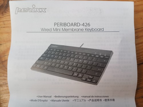 Periboard-426 - Wired Mini Membrane Keyboard - Afbeelding 2 van 9