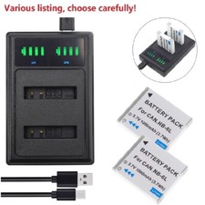 NB-6L Battery or Charger for Canon PowerShot SX530 HS, SX540 HS, SX610 HS,SX710