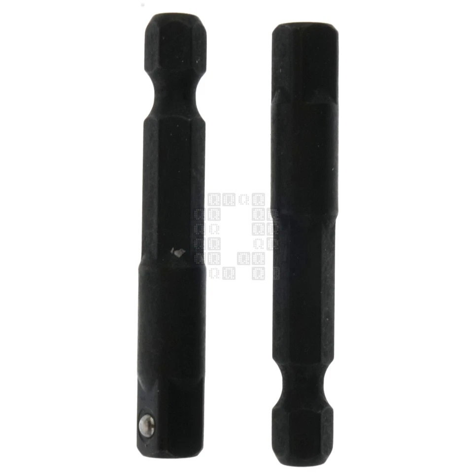 Master Mechanic 255398 1/4" Hex to 1/4" Square Socket Impact Adapter, 2-Pack - Image 3 of 4