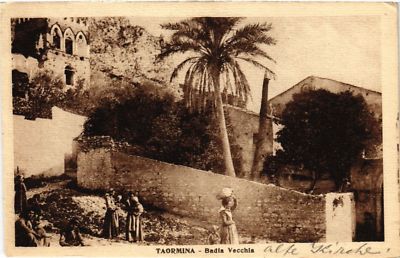CPA AK TAORMINA Badia Vecchia ITALY (494643)