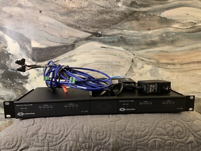 2x Crestron ST-COM CN-RJ11 and Trendnet TPE-113GI Adapter W/Ethernet Cables LOT
