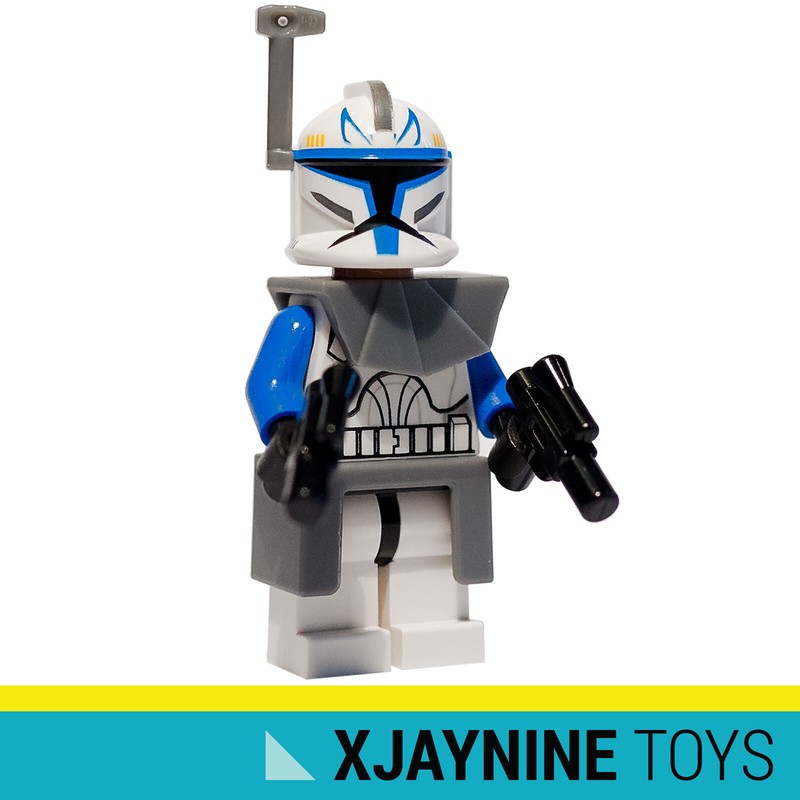 GENUINE LEGO STAR CLONE WARS 501st Legion Captain Rex Minifig Phase One Armor