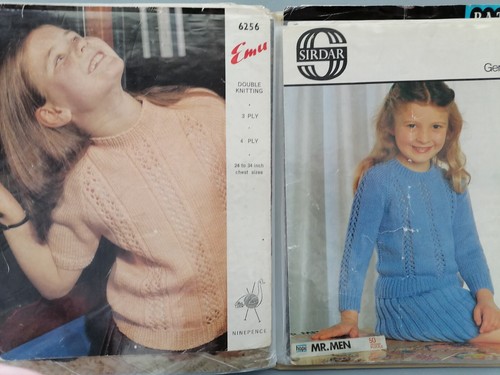BARGAIN!! Album Containing Approx. 90-100 Mixed Family Knitting patterns - #3 - Picture 17 of 20