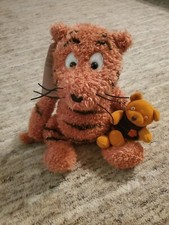 Vtg The Disney Store Classic Pooh Tigger  Bear Beanbag Plush Toy 13" K5
