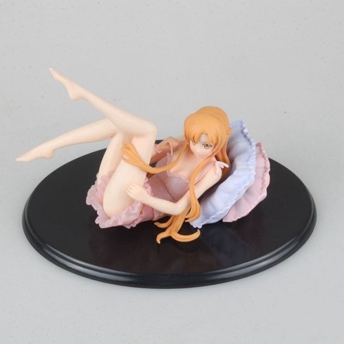 Sword Art Online Sexy Pajamas Yuuki Asuna Figure SAO Girl Collection Toys - Picture 2 of 5