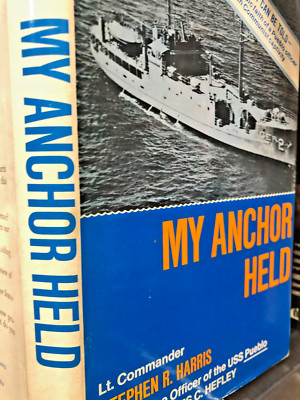RARE SIGNED! Stephen R Harris / My Anchor Held 1st Edition 1970 FINE HC w/JACKET
