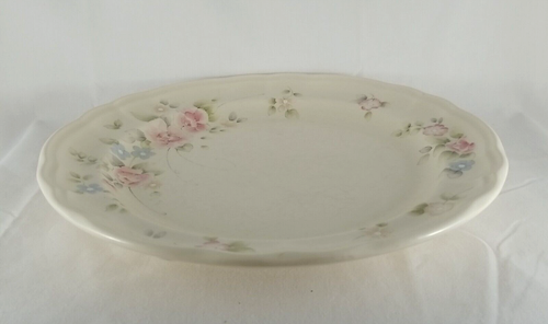Vintage Pfaltzgraff Tea Rose Dinner Plates 10 1/4" Set of 2 - Picture 2 of 5